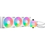 be quiet! LIGHT LOOP 360mm White Processor Alt-i-en væskekøler 12 cm Hvid 1 stk, Vandkøling Hvid, Alt-i-en væskekøler, 12 cm, 105,1 m³/t, Hvid