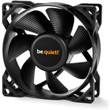 be quiet! Pure Wings 2 Computerkabinet Ventilator 8 cm Sort, Sag fan Sort, Ventilator, 8 cm, 1900 rpm, 19,2 dB, 26,3 kubikfod/min., 44,45 m³/t