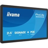 iiyama S2225AS-B1P, Offentlig visning Sort (mat)