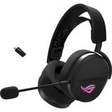 ASUS ROG Pelta Headset Kabel & trådløs Spil USB Type-C Bluetooth Sort, Gaming headset Sort, Kabel & trådløs, Spil, 20 - 20000 Hz, 309 g, Headset, Sort