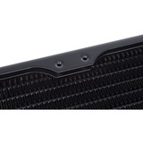 Alphacool 14441 Computerkølesystem, dele og tilbehør Radiator Sort, Radiator, Messing, Kobber, Stål, Sort, 1/4", 60 °C, 4 blæser(e)