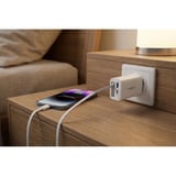 Ansmann Home Charger 230PD med kabel / 3 A / 30 W / 2 porte, Oplader Hvid