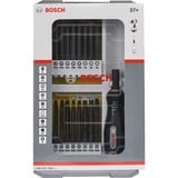 Bosch Skruetrækkersæt med håndtag, 1/4", 37 dele, Bit sæt 