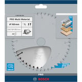 Bosch 2 608 640 503 rundsavklinge 16 cm 1 stk Aluminium, Spånplade, Fiberbræt, Metal uden jern, Plast, 16 cm, 2 cm, 1,8 mm, 2,4 mm, Bosch
