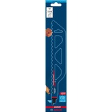 Bosch 2 608 900 417 stiksav, rullesav & sabelsavklinge Saber savklinge Karbid 1 stk Saber savklinge, Mursten, Karbid, Blå, Rød, 25 cm, 1,27 cm