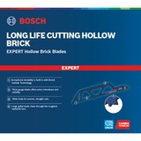 Bosch 2 608 900 417 stiksav, rullesav & sabelsavklinge Saber savklinge Karbid 1 stk Saber savklinge, Mursten, Karbid, Blå, Rød, 25 cm, 1,27 cm
