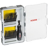 Bosch Skruetrækkersæt med håndtag, 1/4", 37 dele, Bit sæt 