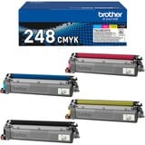 Brother TN-248VAL tonerpatron 4 stk Original Sort, Blå, Magenta, Gul Sort, Blå, Magenta, Gul, 4 stk