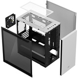 DeepCool MACUBE 110 WH Midi Tower Hvid, Towerkabinet Hvid, Midi Tower, PC, Hvid, micro ATX, Mini-ITX, Acrylonitrilbutadienstyren, SPCC, Hærdet glas, Spil