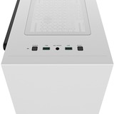 DeepCool MACUBE 110 WH Midi Tower Hvid, Towerkabinet Hvid, Midi Tower, PC, Hvid, micro ATX, Mini-ITX, Acrylonitrilbutadienstyren, SPCC, Hærdet glas, Spil