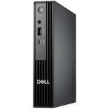 Dell Pro Micro QCM1250 Renoveret, Mini-PC Sort