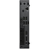 Dell Pro Micro QCM1250 Renoveret, Mini-PC Sort