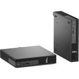 Dell Pro Micro QCM1250 Renoveret, Mini-PC Sort