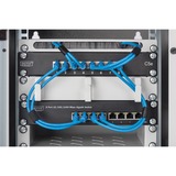 Digitus DN-80114 netværksswitch Ikke administreret Gigabit Ethernet (10/100/1000) Grå Ikke administreret, Gigabit Ethernet (10/100/1000), Fuld duplex, Stativ-montering