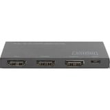 Digitus Ultra Slim HDMI Splitter, 1x2, 4K / 60 Hz Sort