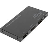 Digitus Ultra Slim HDMI Splitter, 1x2, 4K / 60 Hz Sort