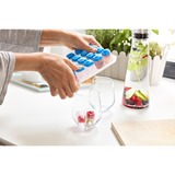 Emsa 508570 enhed til madopbevaring Rektangulær Kasse 0,55 L Transparent 3 stk, Boks gennemsigtig/Blå, Kasse, Rektangulær, 0,55 L, Transparent, Termoplastisk elastomer (TPE), Tyskland