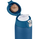 Emsa Light Mug 400 ml Blå, Termokrus mørkeblå, Blå, Rustfrit stål, Polypropylen (PP), 400 ml, 6,6 cm, 196 mm