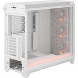 Fractal Design Meshify 3 XL Ambience Pro RGB Klar Tonet, Store towerkabinet Hvid
