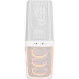 Fractal Design Meshify 3 XL Ambience Pro RGB Klar Tonet, Store towerkabinet Hvid