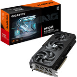 GIGABYTE GiBy 12GB D6 RX 9070 GRE Gaming OC, Grafikkort Sort