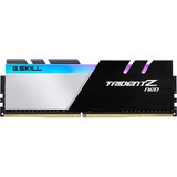 G.Skill Trident Z F4-3200C14Q-32GTZN hukommelsesmodul 32 GB 4 x 8 GB DDR4 3200 Mhz Sort/Hvid, 32 GB, 4 x 8 GB, DDR4, 3200 Mhz