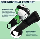 HUDORA Skinnebeskyttere med ankelbeskyttelse, Protektor Grøn