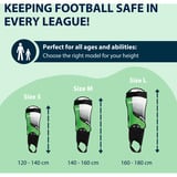 HUDORA Skinnebeskyttere med ankelbeskyttelse, Protektor Grøn