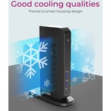 ICY BOX IB-DK2252AC, Docking station Sort