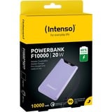 Intenso Powerbank F10000 Lilla, Power Bank Lilla