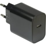 Inter-Tech 88882225, Oplader Sort