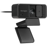 Kensington W1050 1080p vidvinkel-webcam med fast fokus Sort, 3 MP, 1920 x 1080 pixel, Fuld HD, 30 fps, 1080p, 2x
