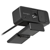 Kensington W1050 1080p vidvinkel-webcam med fast fokus Sort, 3 MP, 1920 x 1080 pixel, Fuld HD, 30 fps, 1080p, 2x