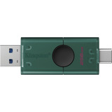 Kingston DataTraveler Duo 256 GB, USB-stik Grøn
