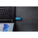 Kingston IronKey 256GB USB-C Vault Privacy 50C AES-256 Encrypted, FIPS 197, USB-stik Lyseblå/Sort, FIPS 197, 256 GB, USB Type-C, 3.2 Gen 1 (3.1 Gen 1), 230 MB/s, Hætte, Sort, Blå