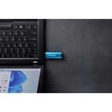 Kingston IronKey Vault Privacy 50 256 GB, USB-stik Lyseblå/Sort