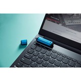 Kingston IronKey Vault Privacy 50 256 GB, USB-stik Lyseblå/Sort