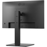 LG 24BA650, LED-skærm Sort