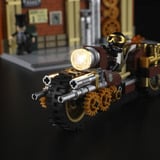 Lumibricks Steampunk motorcykel forfølgelse, Bygge legetøj 