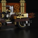 Lumibricks Steampunk motorcykel forfølgelse, Bygge legetøj 