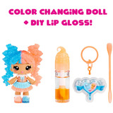 MGA Entertainment Yummiland Mystery Lip Gloss Doll - Gwen Gummybear, Dukke Minidukke, Hunstik, 4 År, Dreng/Pige, Flerfarvet