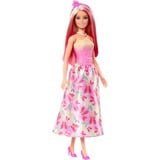 Mattel A Touch of Magic Barbie-havfruedukker med farverigt hår, haler og pandebåndstilbehør Pink, haler og pandebåndstilbehør, Mode dukke, Hunstik, 3 År, Pige, 310 mm, 120 g