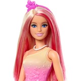 Mattel A Touch of Magic Barbie-havfruedukker med farverigt hår, haler og pandebåndstilbehør Pink, haler og pandebåndstilbehør, Mode dukke, Hunstik, 3 År, Pige, 310 mm, 120 g