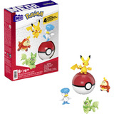 Mattel Pokémon -team fra Paldea-regionen, Bygge legetøj Byggesæt, 6 År, Plast, 79 stk, 172,4 g
