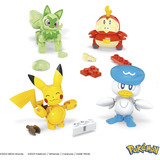 Mattel Pokémon -team fra Paldea-regionen, Bygge legetøj Byggesæt, 6 År, Plast, 79 stk, 172,4 g