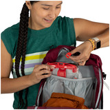 Osprey Hikelite 28, Rygsæk Vin rød/Sort