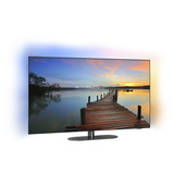 Philips 55OLED810/12, OLED-TV Sort