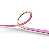 Philips Hue Play gradient lightstrip til PC, LED Strip Sort/Hvid, Philips Play gradient lightstrip til PC, Intelligent strimmellys, Bluetooth/Zigbee, Sort, Hvid, LED, Silikone, Ikke-udskiftelig pære(r)