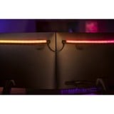 Philips Hue Play gradient lightstrip til PC, LED Strip Sort/Hvid, Philips Play gradient lightstrip til PC, Intelligent strimmellys, Bluetooth/Zigbee, Sort, Hvid, LED, Silikone, Ikke-udskiftelig pære(r)