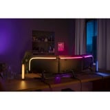 Philips Hue Play gradient lightstrip til PC, LED Strip Sort/Hvid, Philips Play gradient lightstrip til PC, Intelligent strimmellys, Bluetooth/Zigbee, Sort, Hvid, LED, Silikone, Ikke-udskiftelig pære(r)